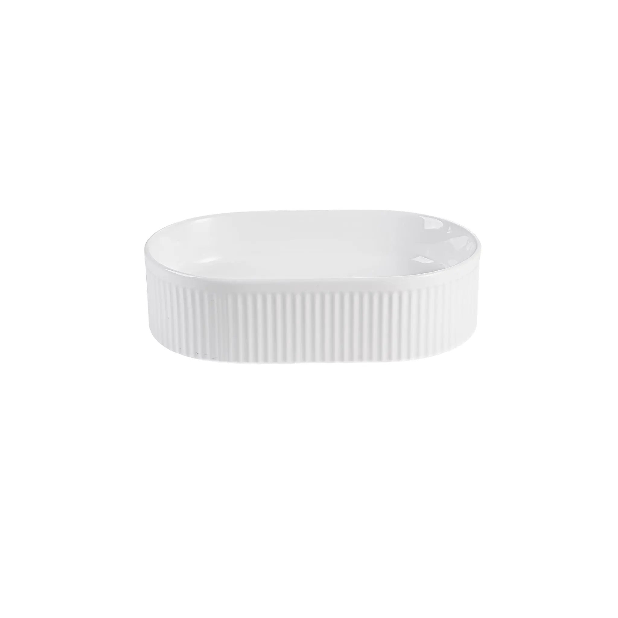 Integrated Oval Ceramic Bathroom Sink by HouseOfZazla