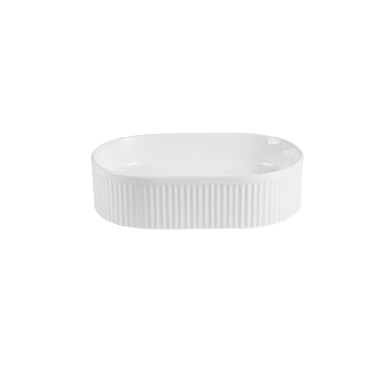 Integrated Oval Ceramic Bathroom Sink by HouseOfZazla