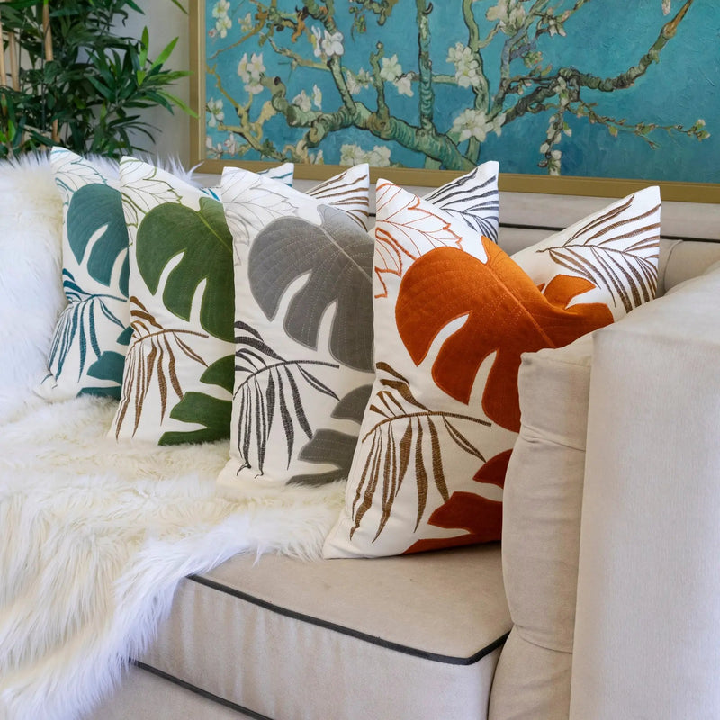 Autumn Vibes Leaf Accent Pillow - 2 Pack by HouseOfZazla