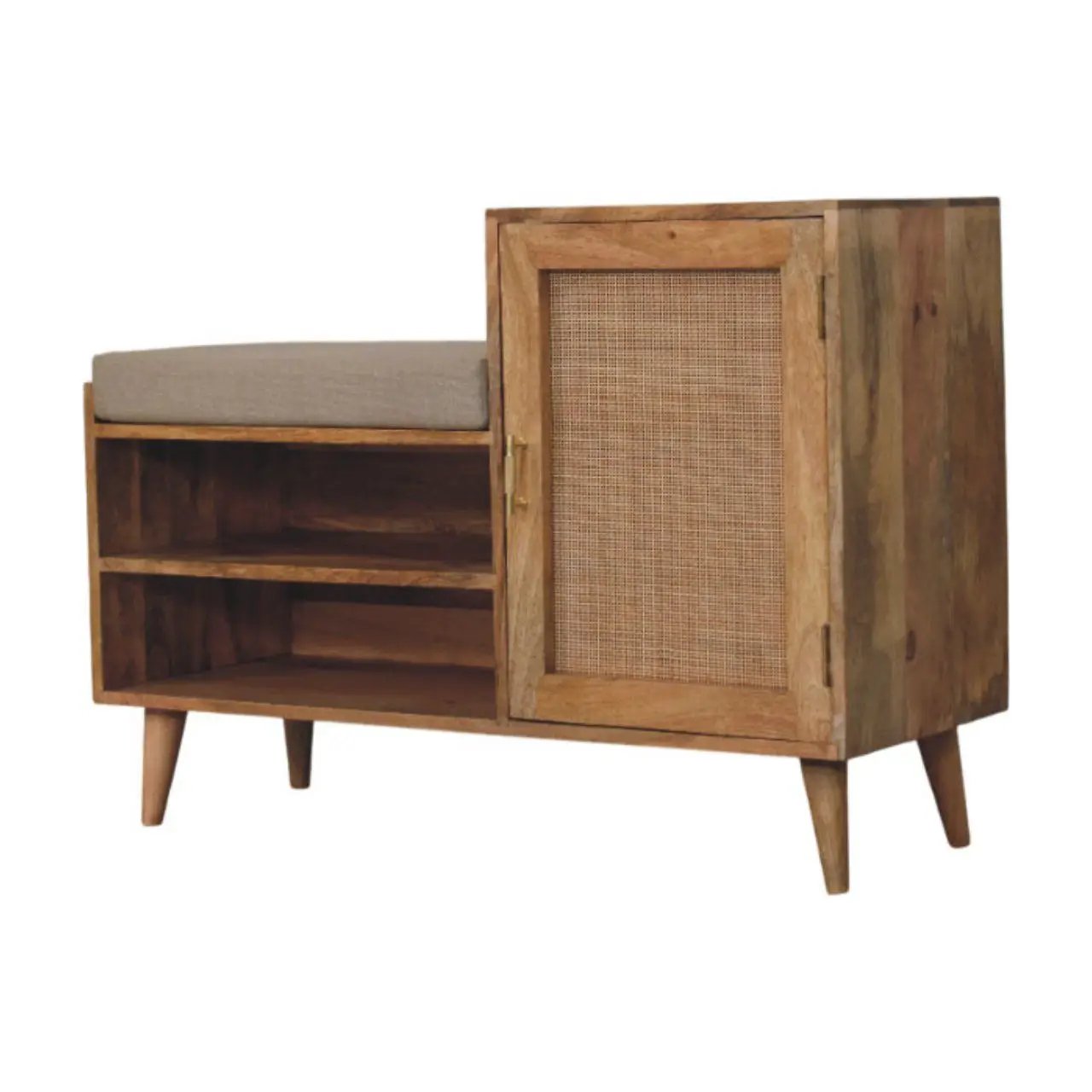 Larissa - 2 Slot Bench Unit - Beige by HouseOfZazla