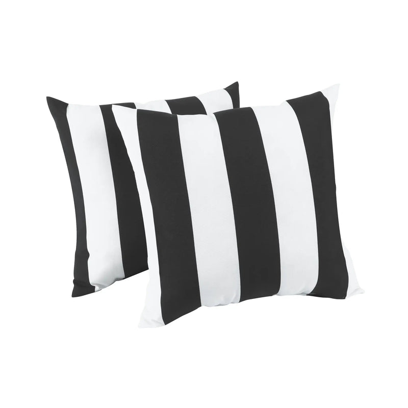 2 Pack Outdoor Pillow Covers - 18x18 Inch by HouseOfZazla