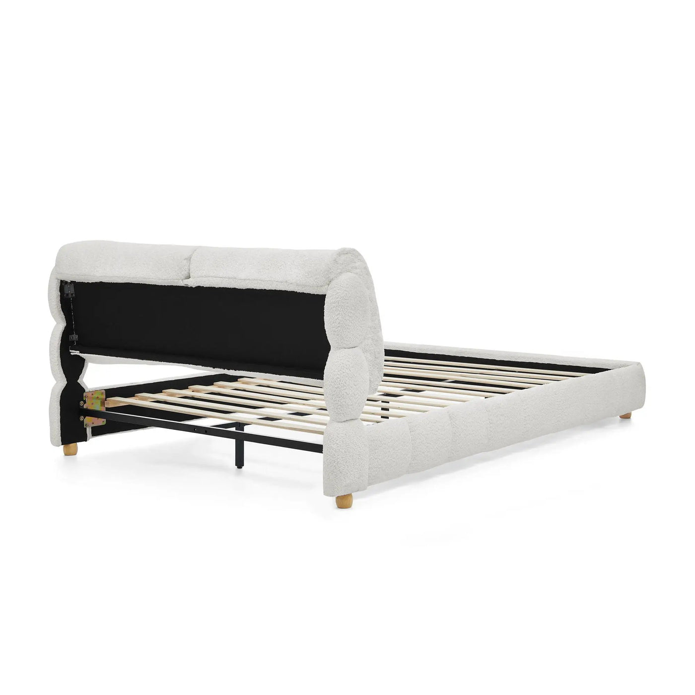 Platform Bed & Upholstered Frame by HouseOfZazla