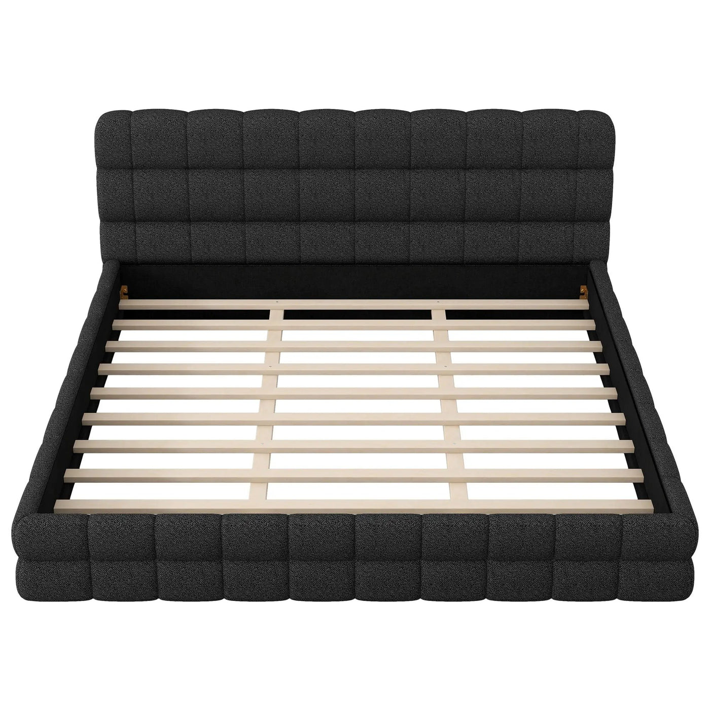Upholstered Platform Bed With Headboard by Unique Piece Furniture