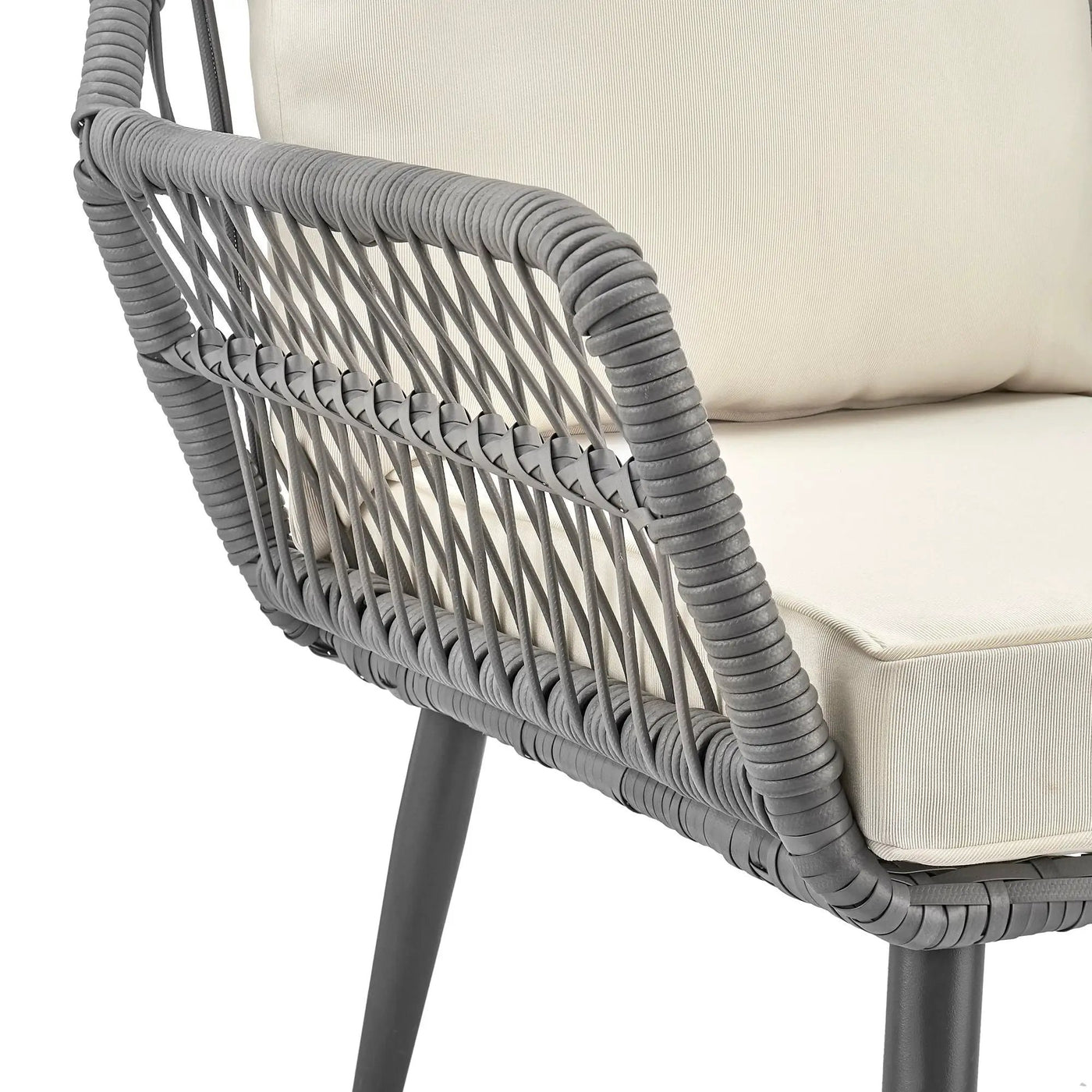 Cannes - 3 Piece Outdoor Patio Conversation Set by HouseOfZazla
