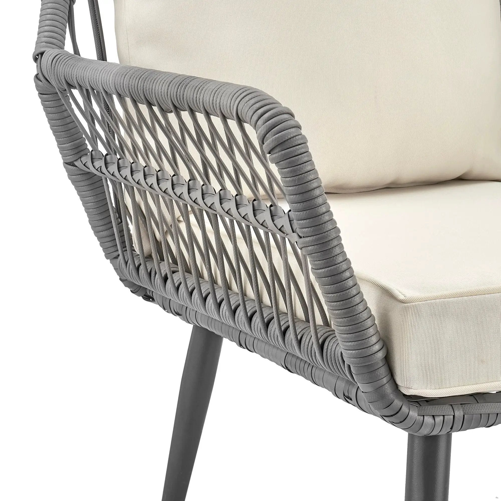 Cannes - 3 Piece Outdoor Patio Conversation Set