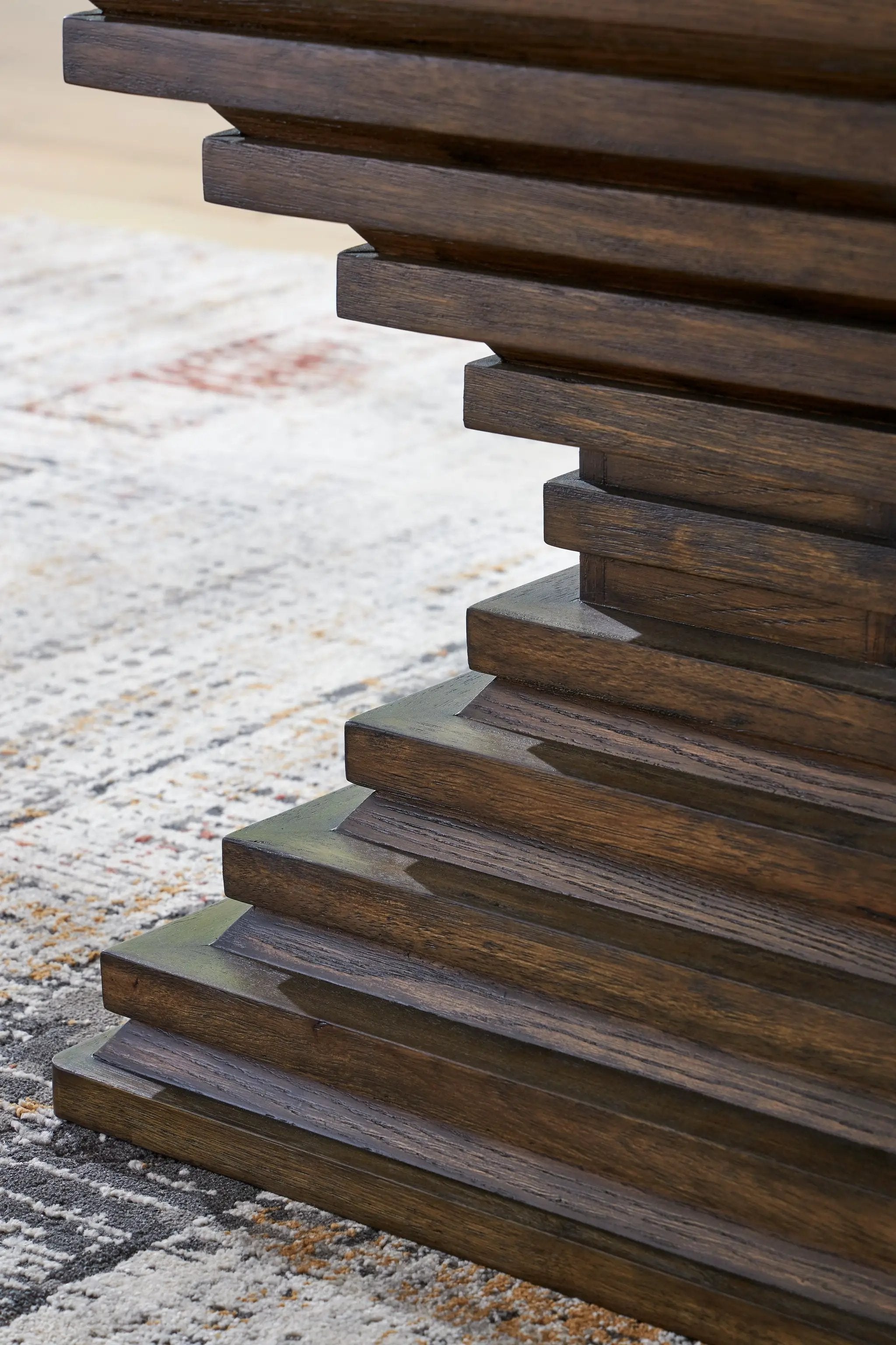 Hannodream - Square End Table - Warm Brown by Unique Piece Furniture