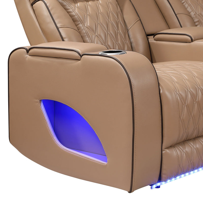 Fortuner - Power Recliner Sectional Sofa by HouseOfZazla