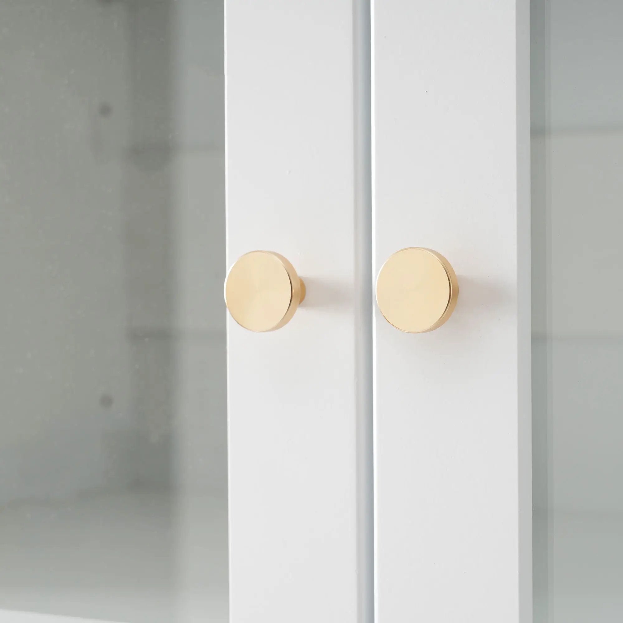 Freestanding Tall Bathroom Cabinet With Adjustable Shelves, Drawers, Soft Close Glass Doors by HouseOfZazla