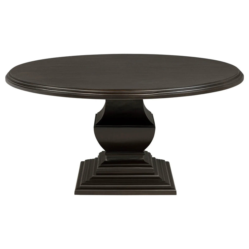 Twyla 5-piece Round Wood Dining Room Table Set Dark Cocoa by Unique Piece Furniture