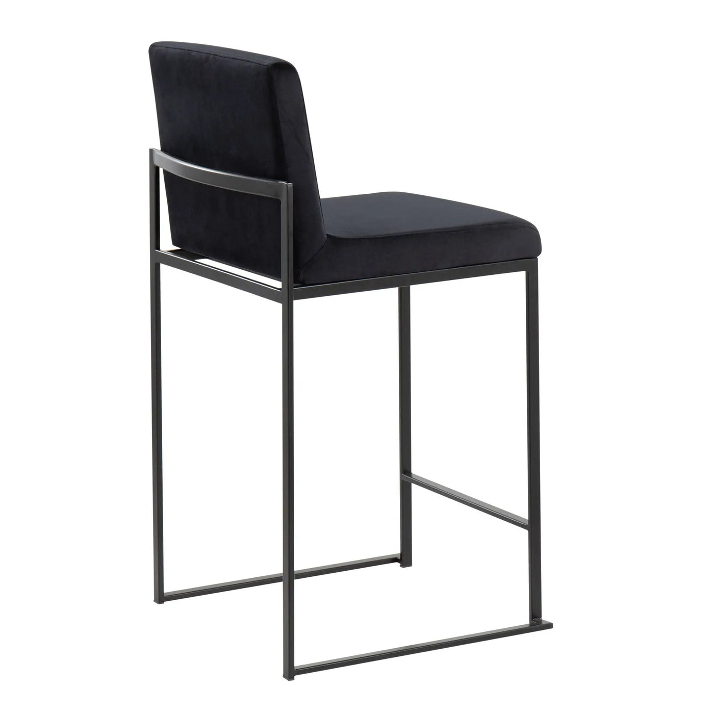 Fuji - Contemporary Modern Elegance, High Back Counter Stool by HouseOfZazla