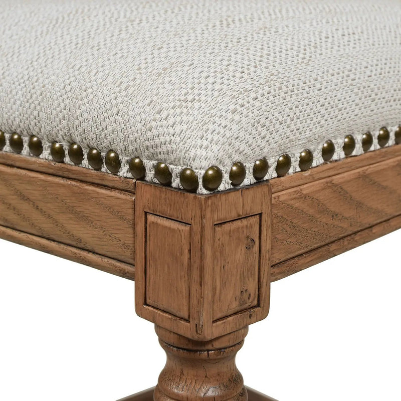 Triomphe - Rattan Wicker High Back Armless Counter Bar Stool by HouseOfZazla