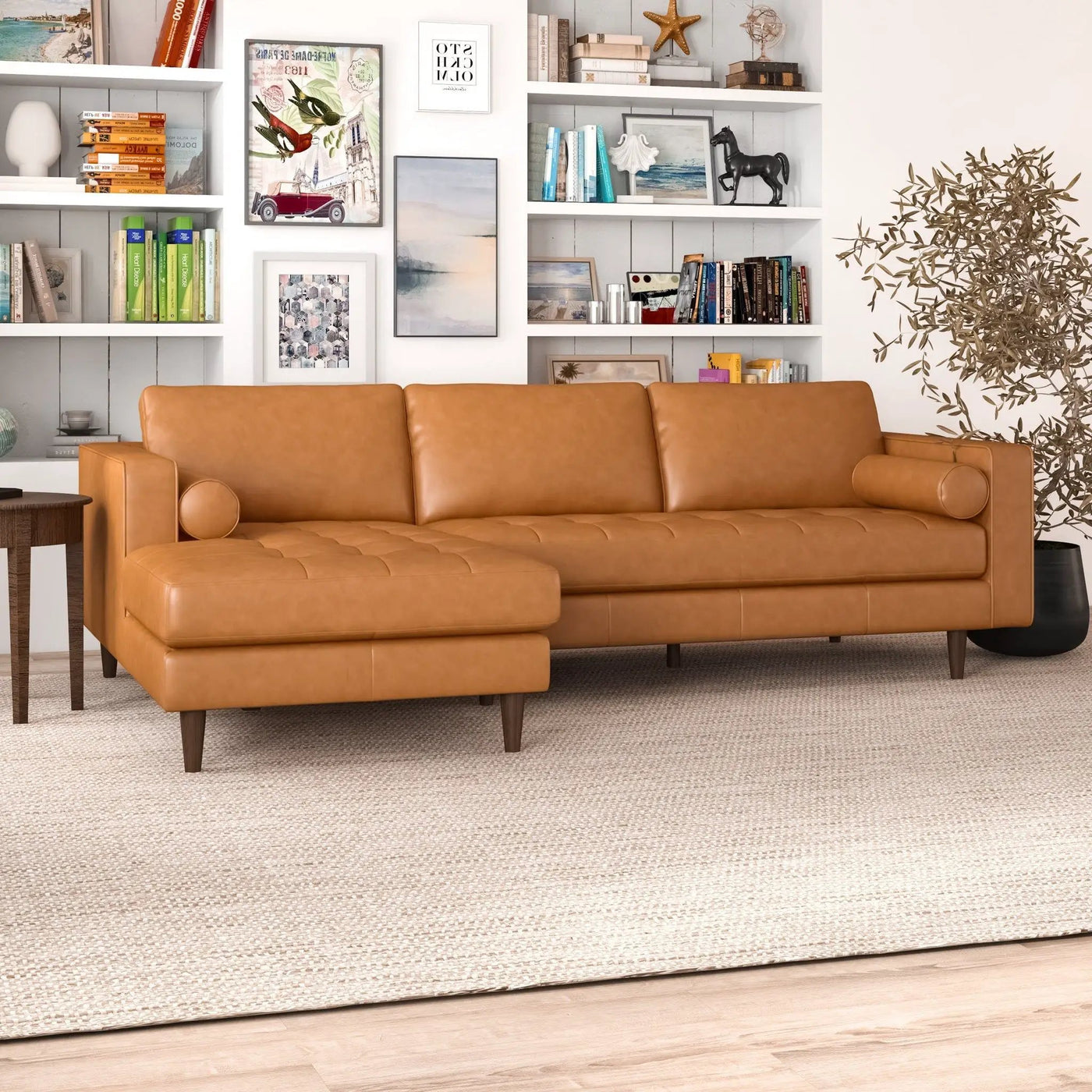 Anthony - Corner Sectional Sofa by HouseOfZazla