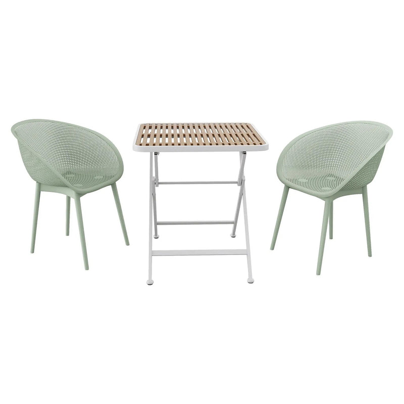 2 Pack Lounge Chair Set & Folding Square Table by HouseOfZazla