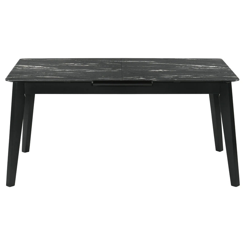 Crestmont 5-piece Extension Leaf Dining Table Set Black by Unique Piece Furniture