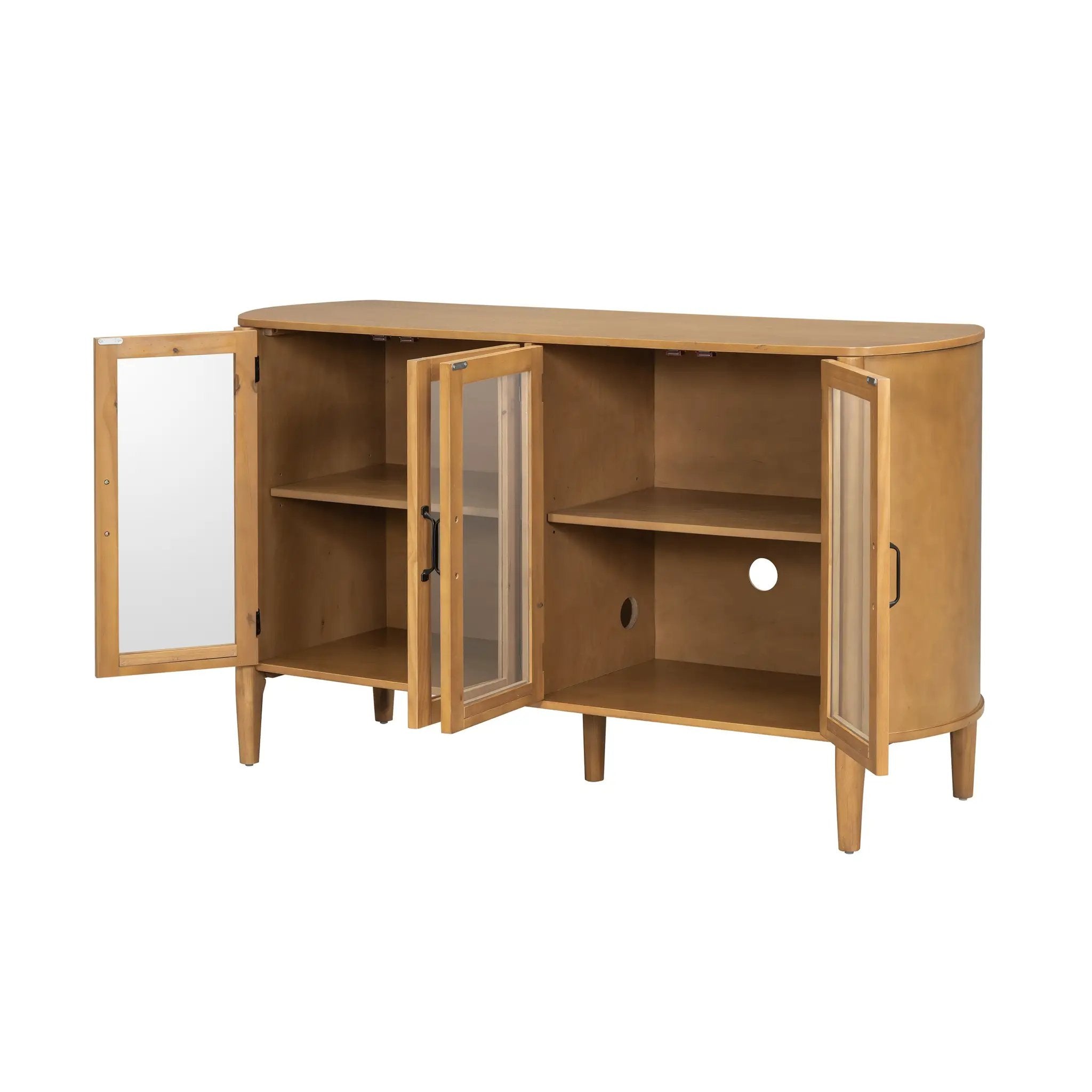 Stylish Large Storage Cabinet with 4 Doors by HouseOfZazla
