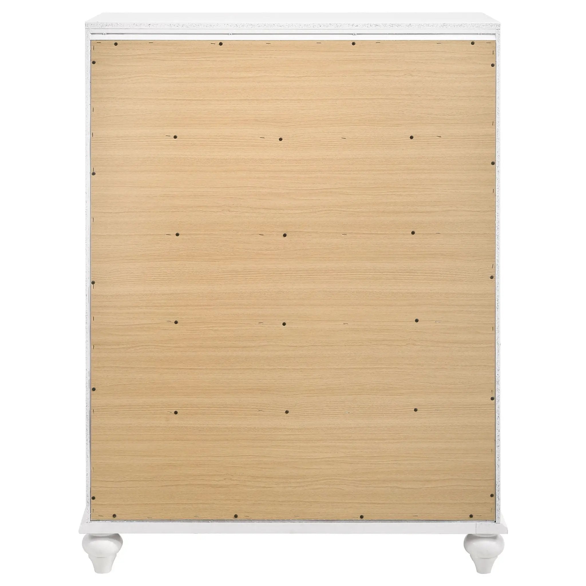 Barzini 5-drawer Bedroom Chest White by Unique Piece Furniture