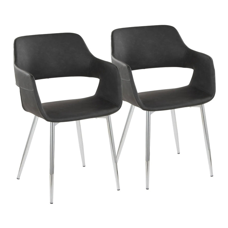 Margarite - Contemporary Dining Chair (Set of 2) by HouseOfZazla