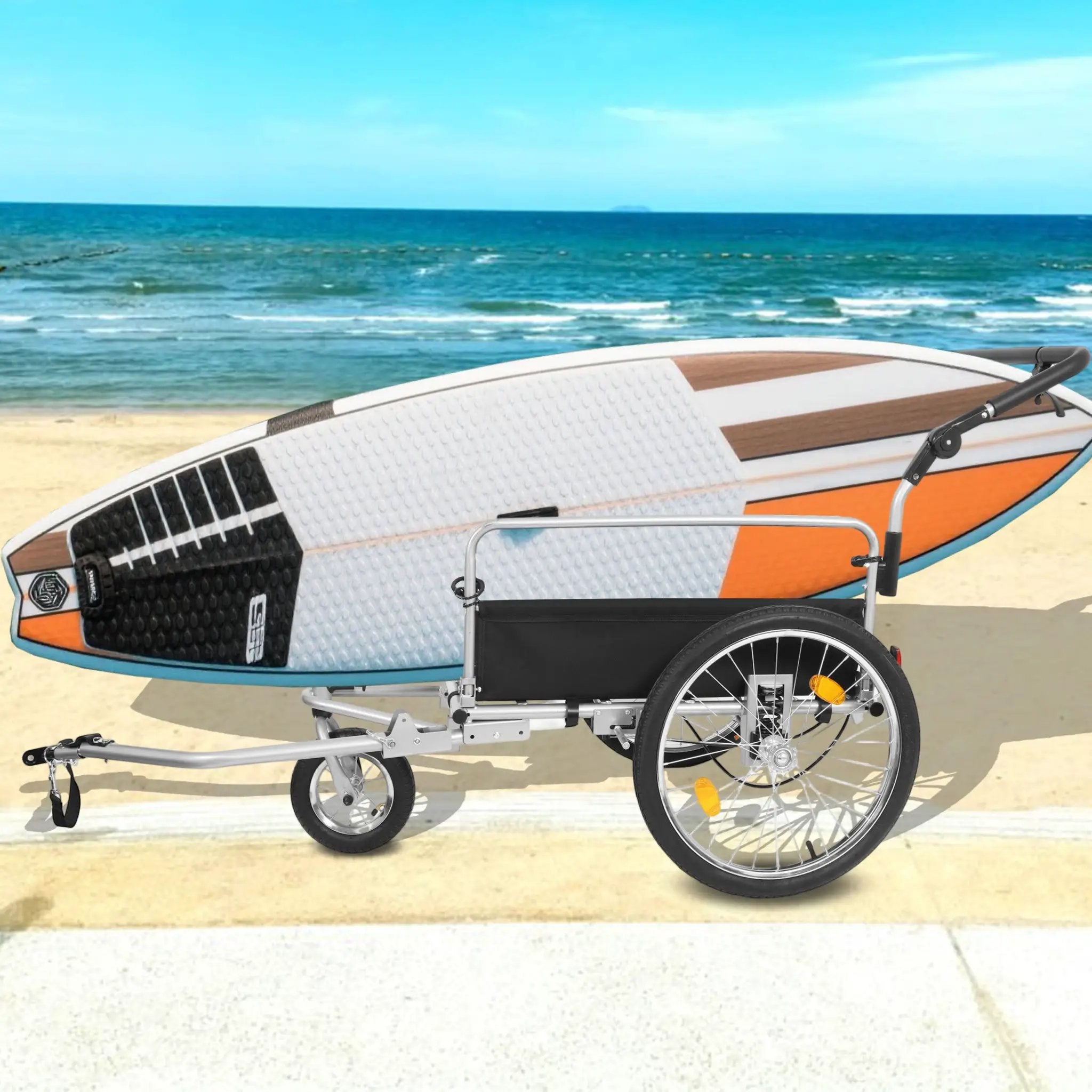 3-in-1 Heavy-Duty Bike Cargo Trailer by HouseOfZazla