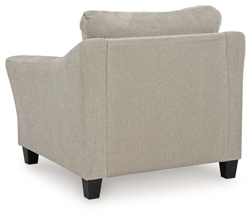 Willarae - 2 Pc. - Chair And A Half, Ottoman - Taupe by Unique Piece Furniture