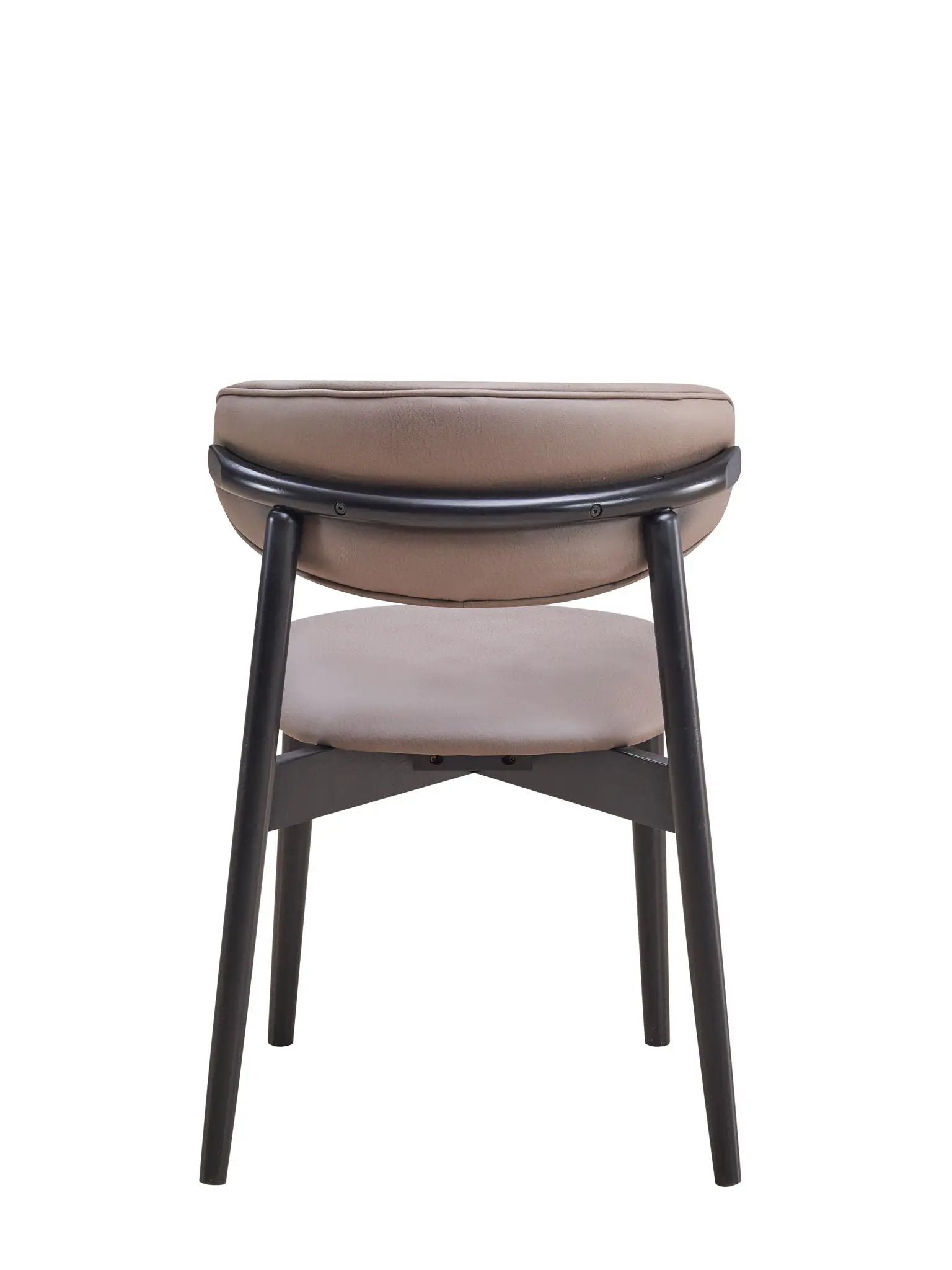 Lanae - Polished Microfiber Side Chair (Set of 2) - Gray by HouseOfZazla