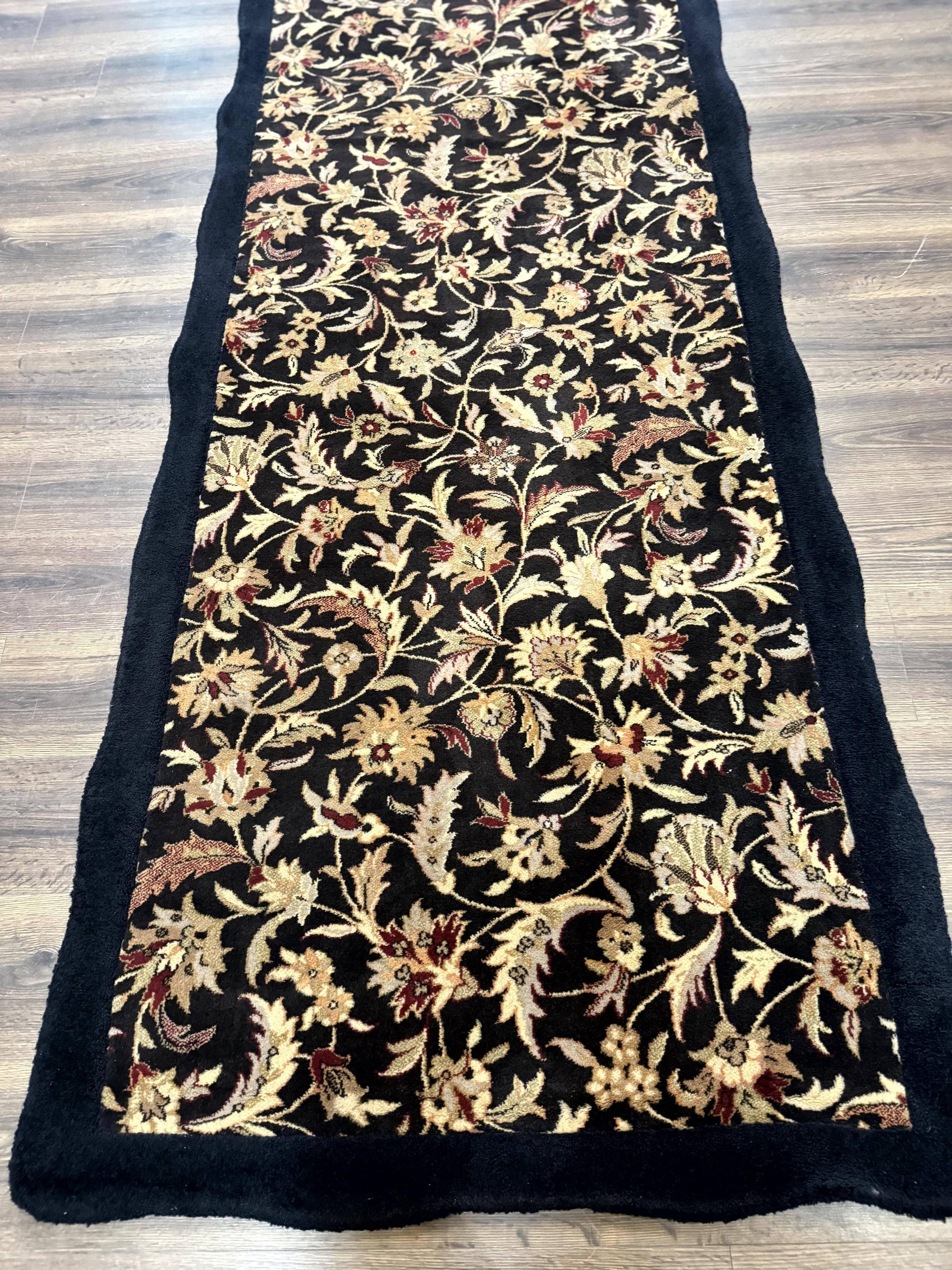 Floral Runner Rug 3.6 x 17 by Jewel Rugs