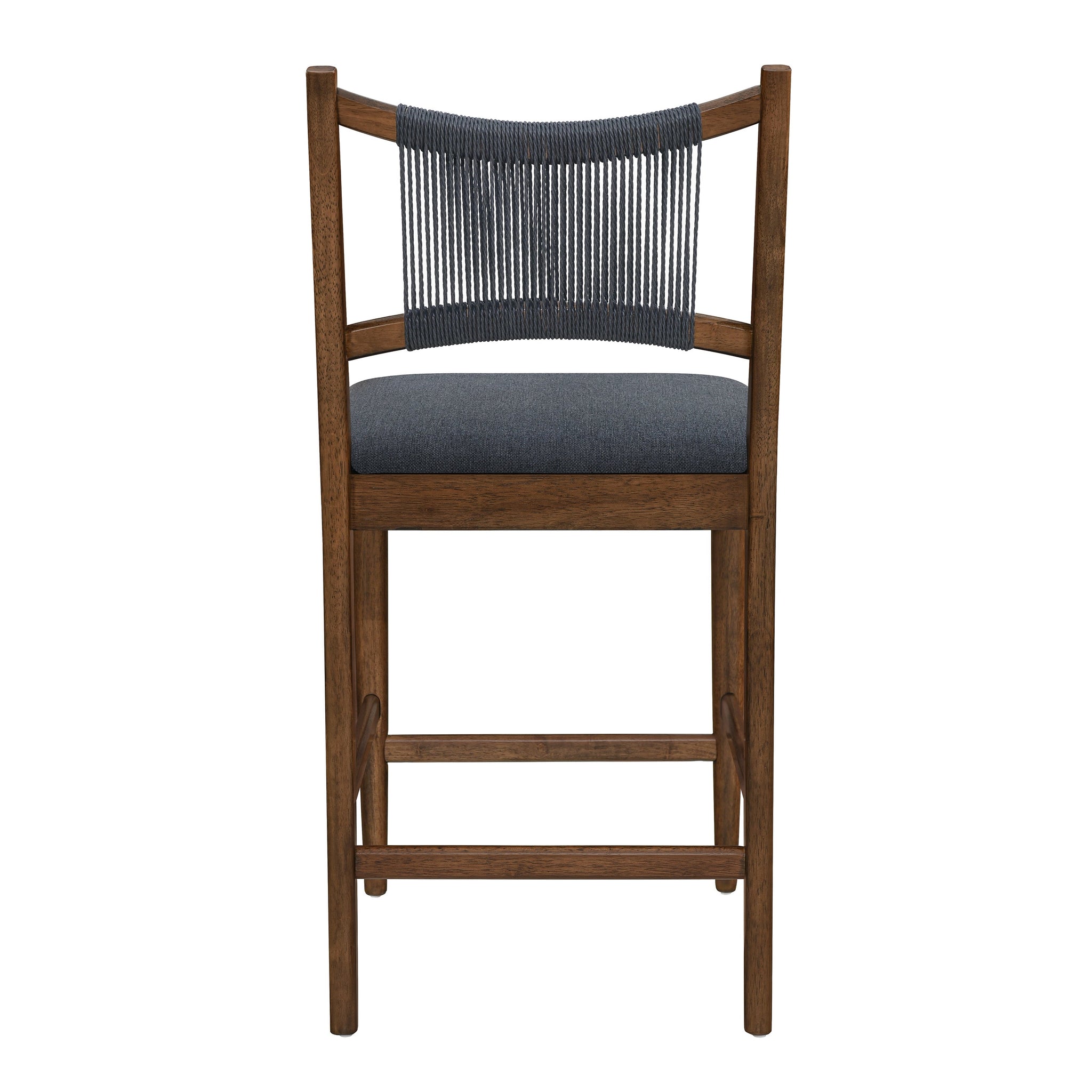 Arno Indoor Upholstered Wooden Counter Stool by HouseOfZazla