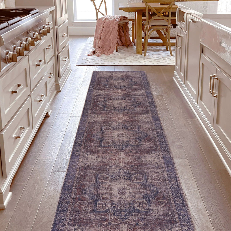 Maval - Runner Rug Washable by HouseOfZazla