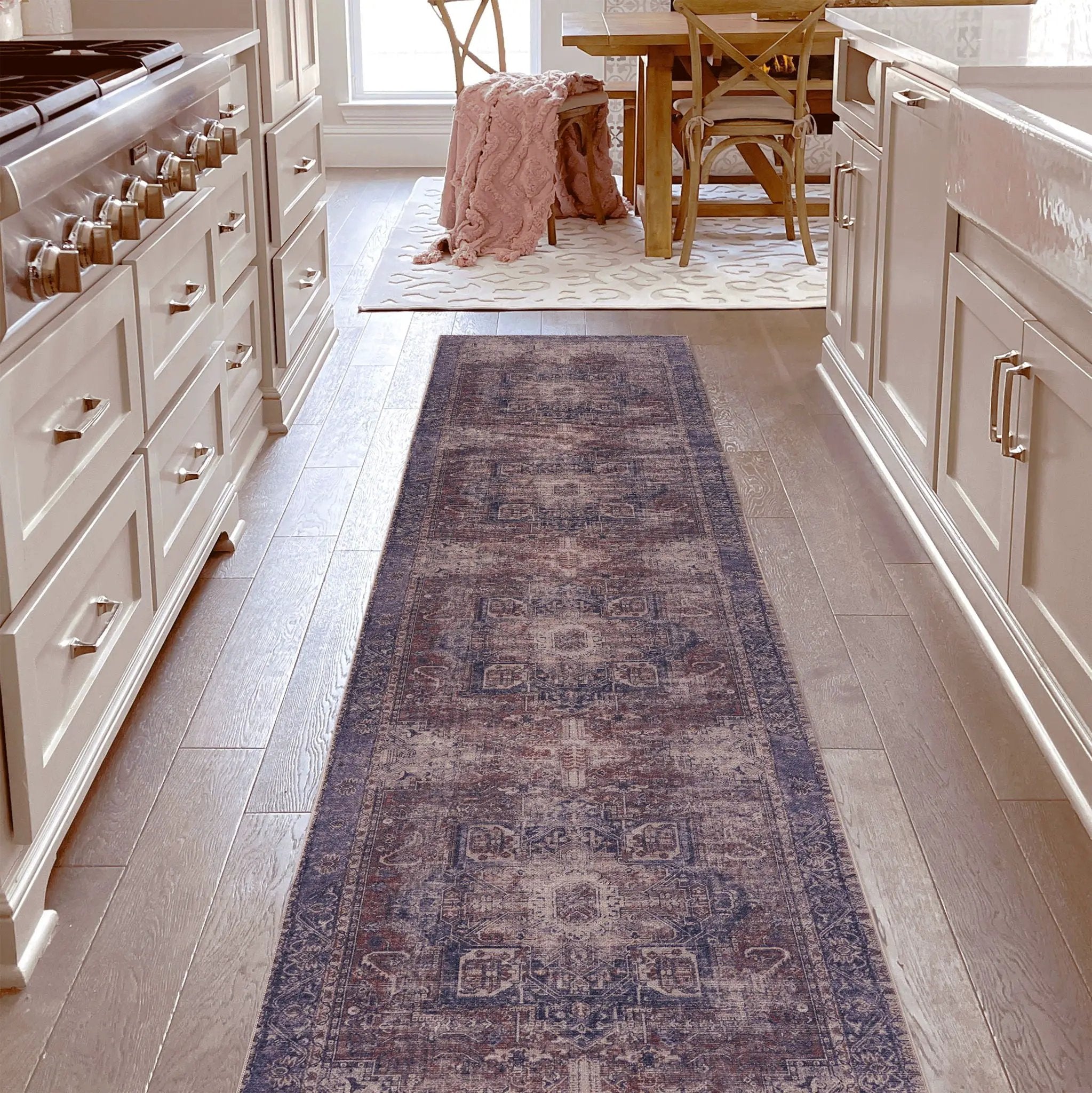 Maval - Runner Rug Washable by Unique Piece Furniture