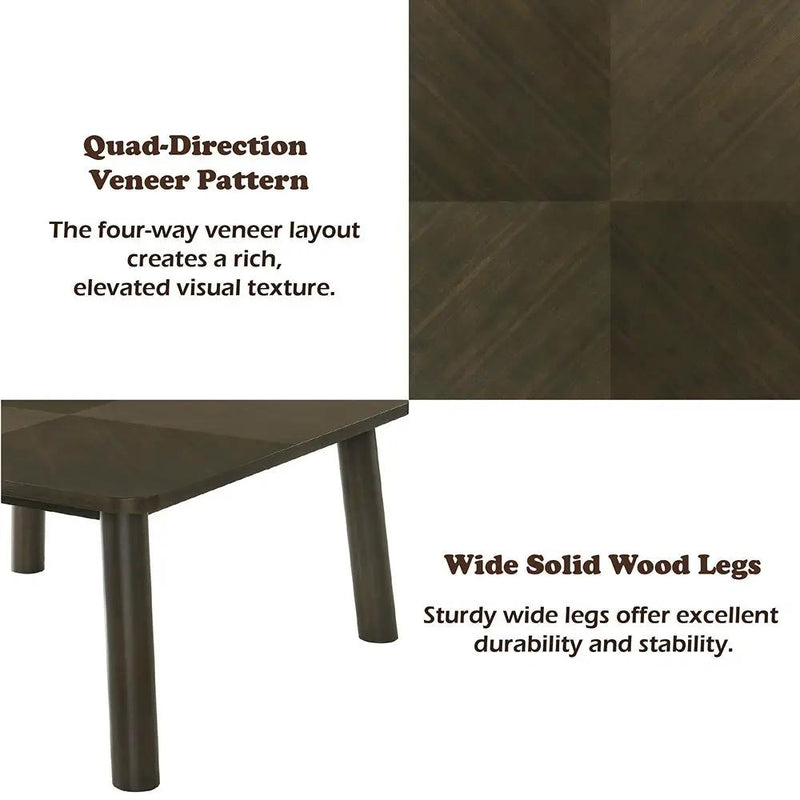 Mallin - Dining Table - Walnut by Unique Piece Furniture