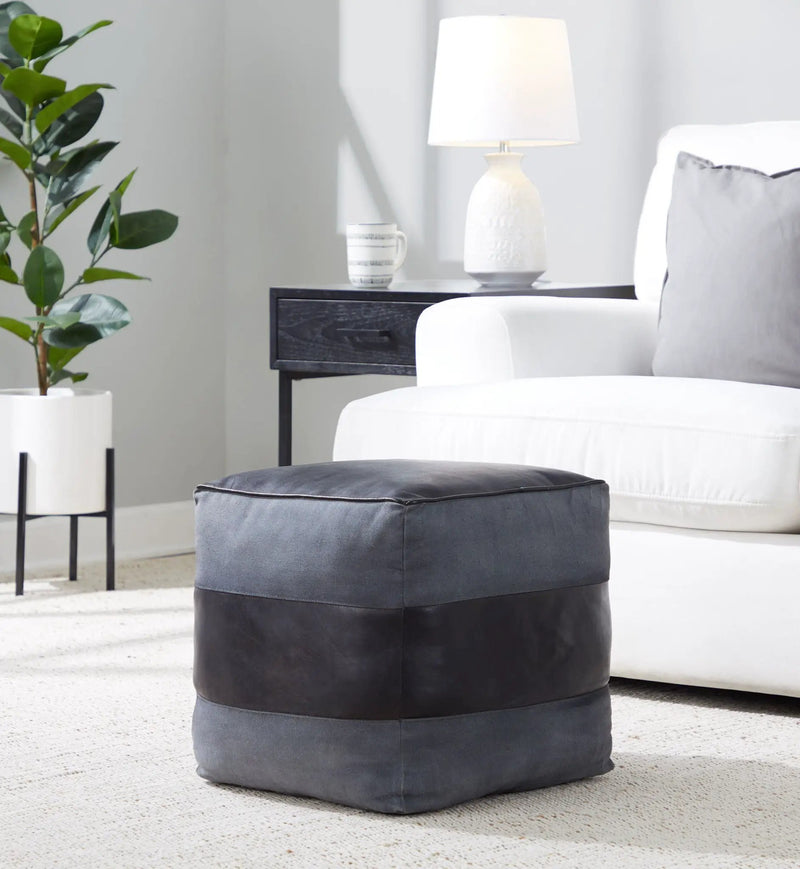 Cobbler - Industrial Pouf by Unique Piece Furniture
