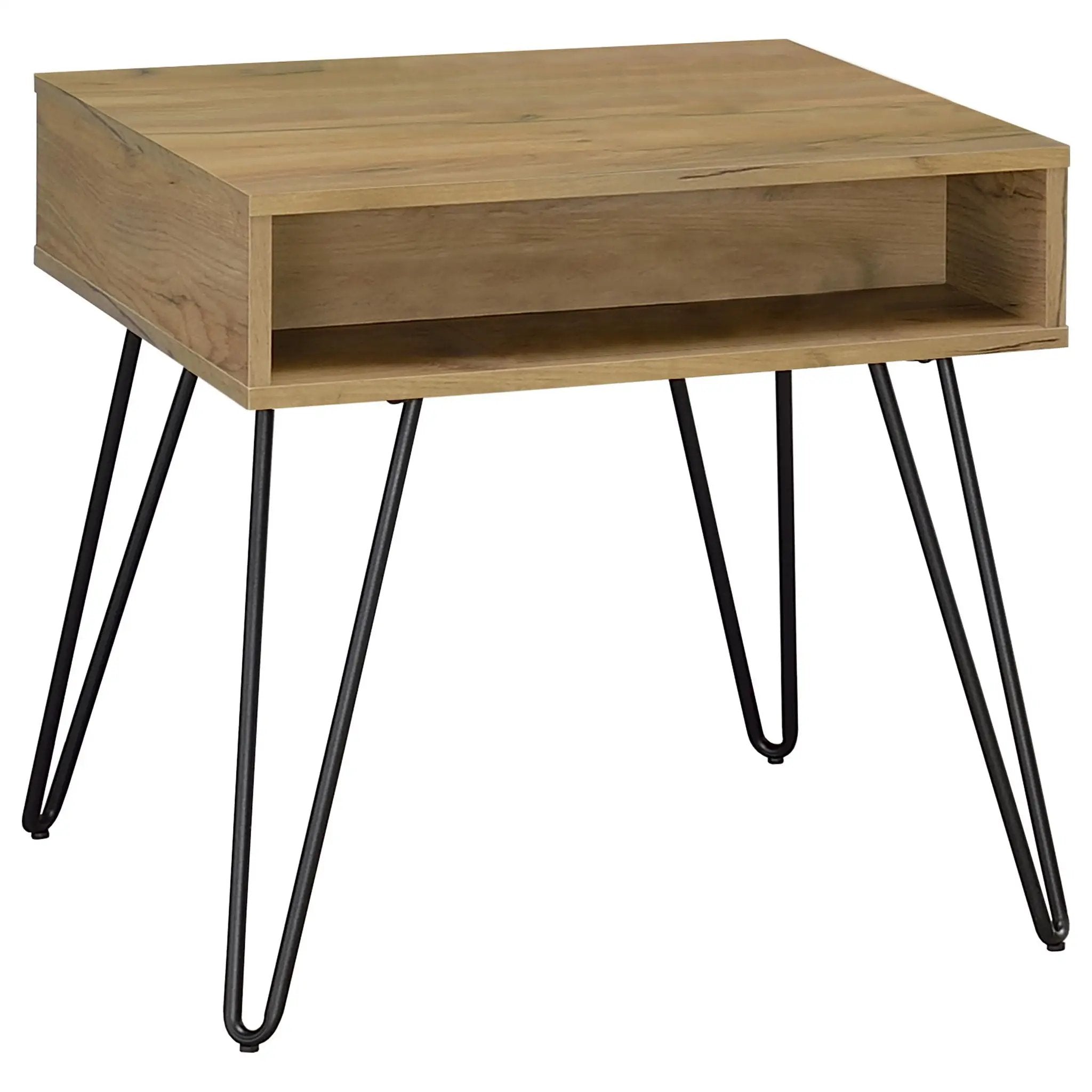 Fanning 3-piece Lift Top Coffee and End Table Set Golden Oak by Unique Piece Furniture