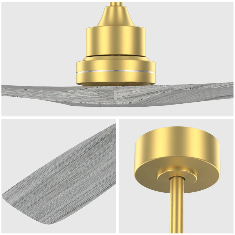 52 Inch Indoor Ceiling Fan Without Light by HouseOfZazla