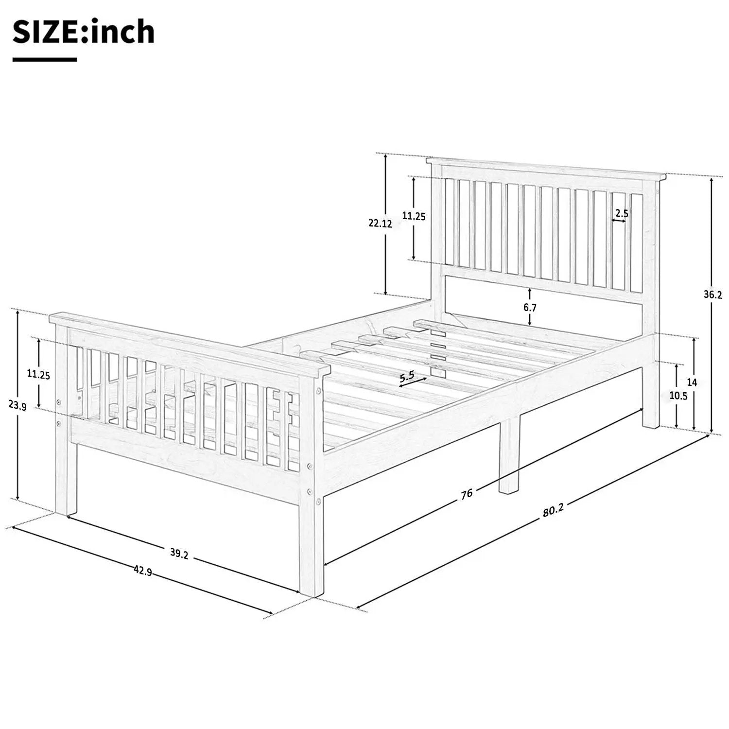 Platform Bed With Headboard And Footboard by Unique Piece Furniture