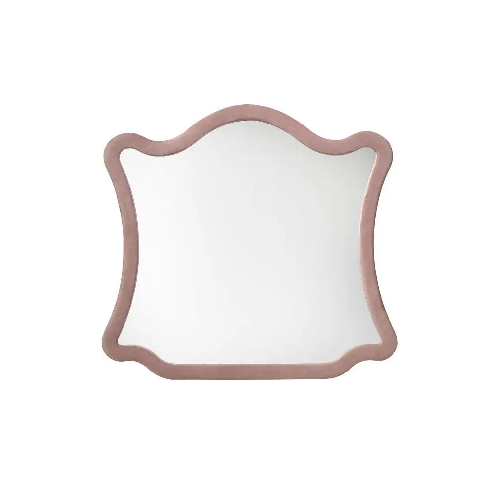 Salonia - Mirror - Pink Velvet by Unique Piece Furniture