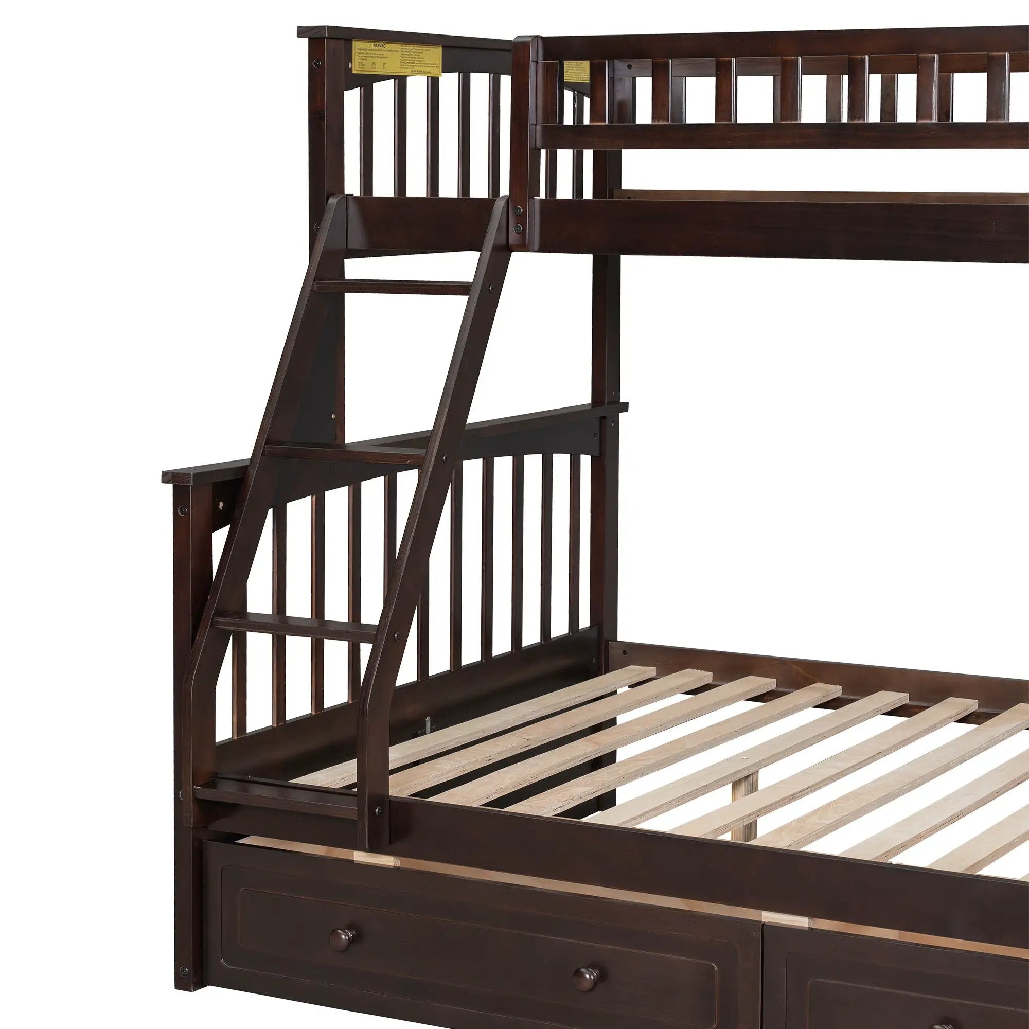 Bunk Bed With Drawers, Convertible Storage Bed by Unique Piece Furniture