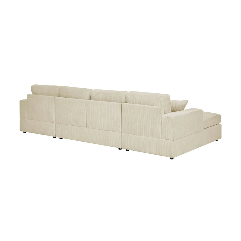 3 Piece Double Chaise Sectional Sofa by HouseOfZazla