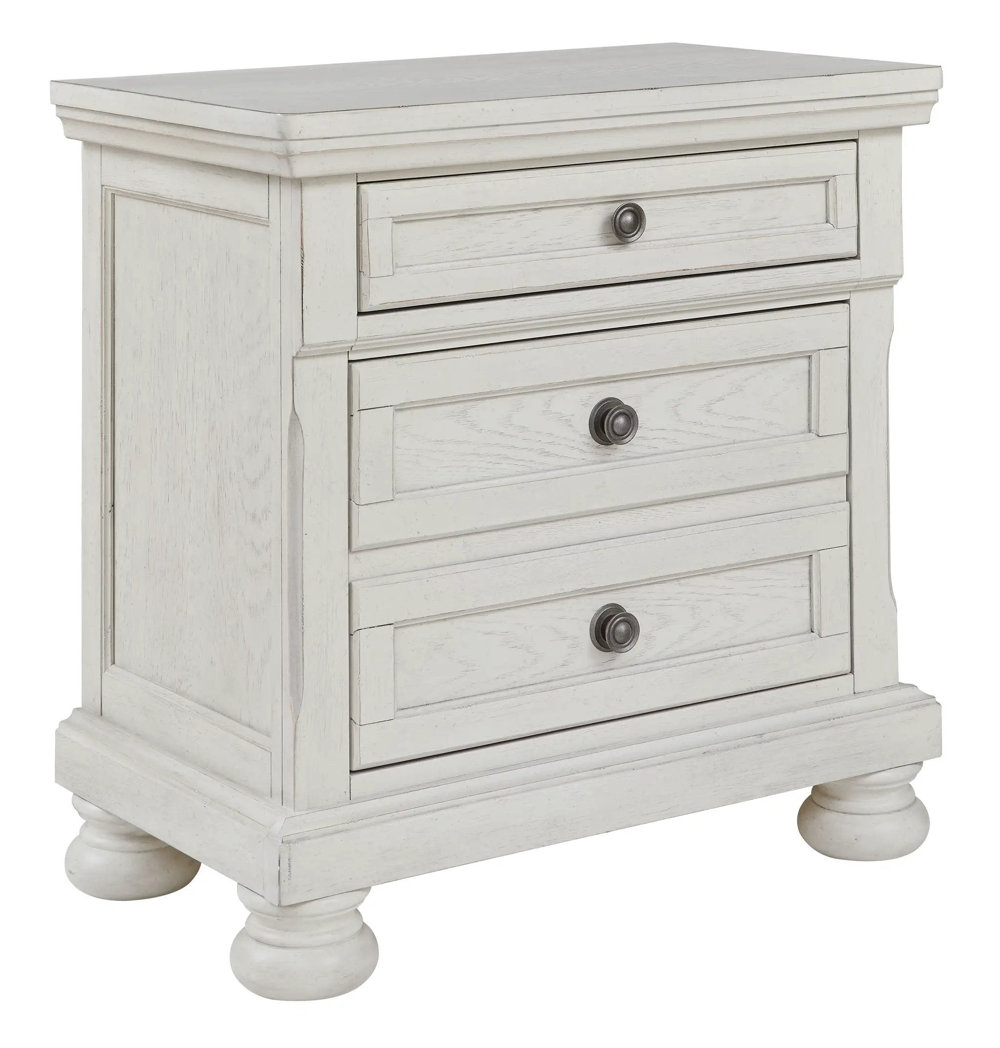 Robbinsdale - Two Drawer Night Stand - Antique White by Unique Piece Furniture
