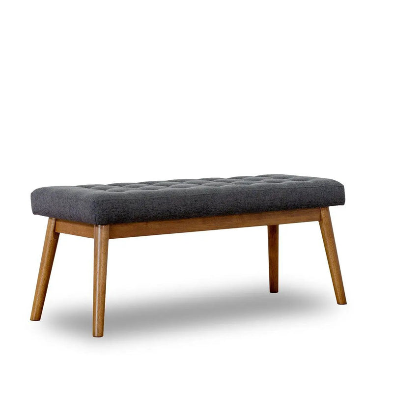 Delilah - Modern Bench - Gray by HouseOfZazla