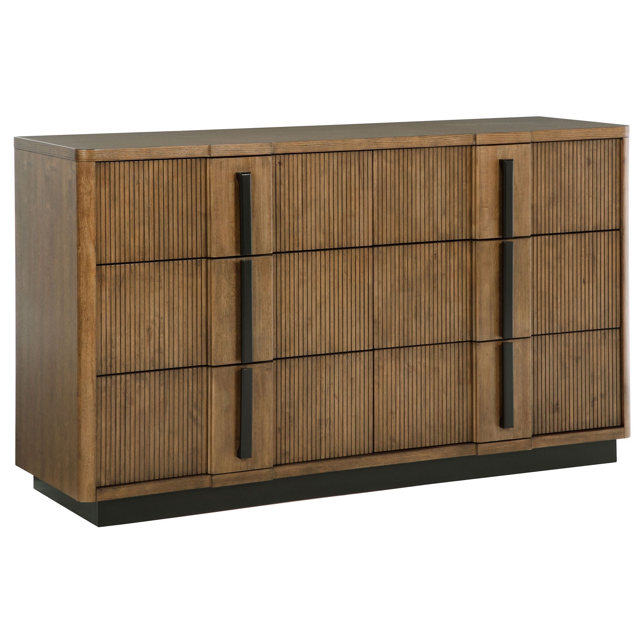 Moraga - 6 Drawer Dresser Cabinet - Ash Brown by HouseOfZazla