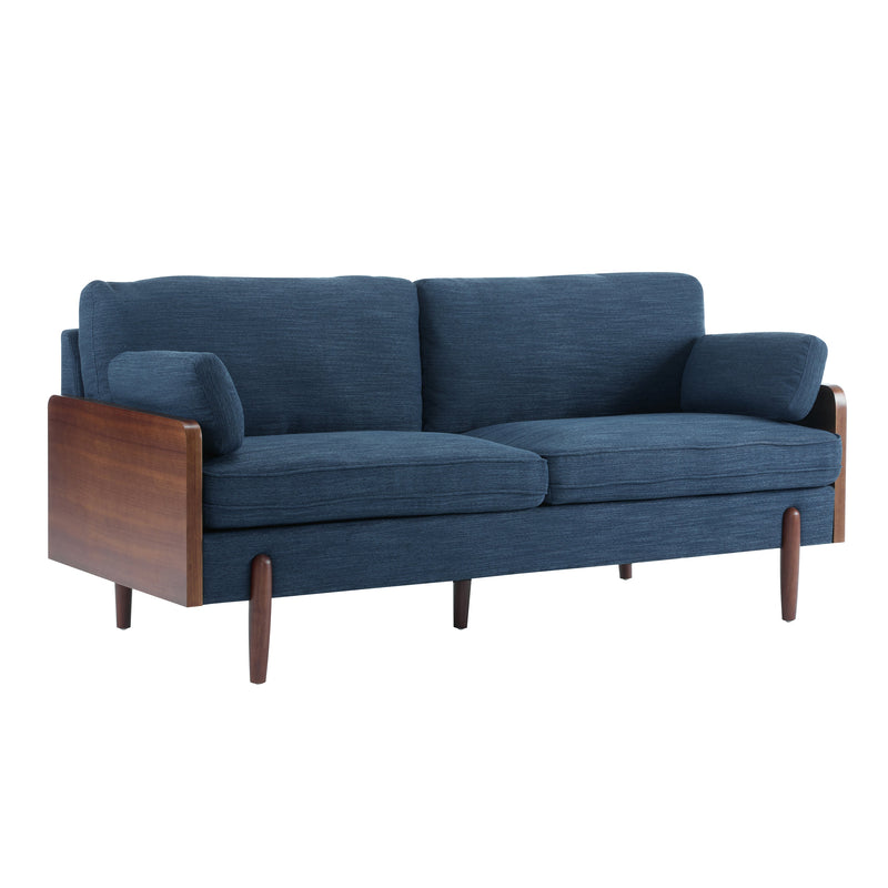 Mid-Century Modern Sofa - Navy by HouseOfZazla