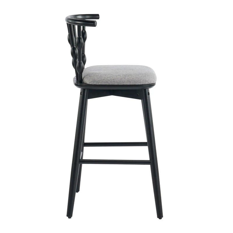 Doria Indoor Wooden Barstool by HouseOfZazla