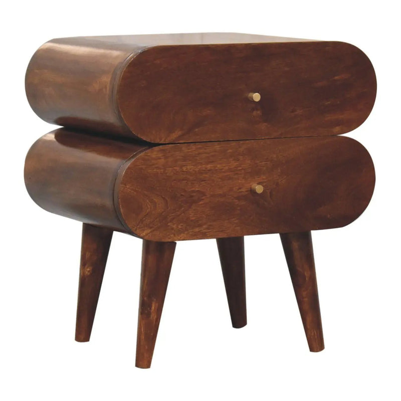 Bubble Nightstand - Brown by HouseOfZazla