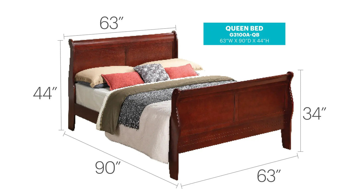 Panel Sleigh Bed by HouseOfZazla