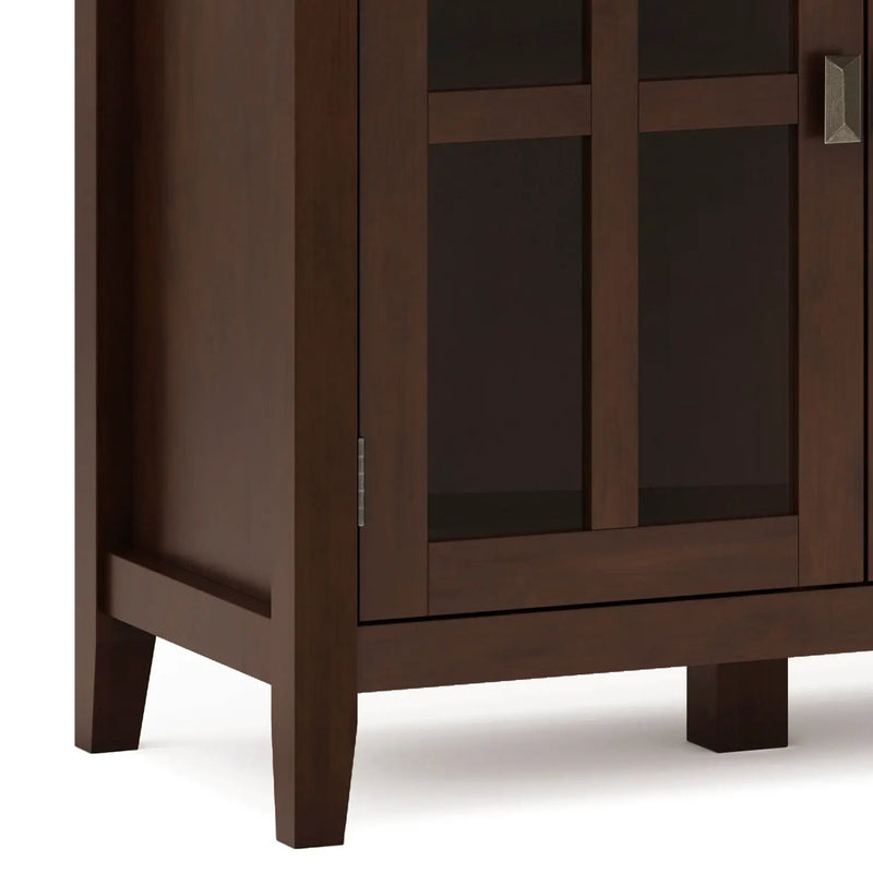 Artisan - Handcrafted Wide 4 Door Storage Cabinet by Unique Piece Furniture