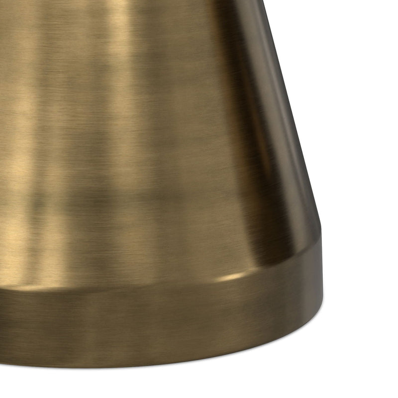 Allegra - Side Table - Antique Brass by HouseOfZazla