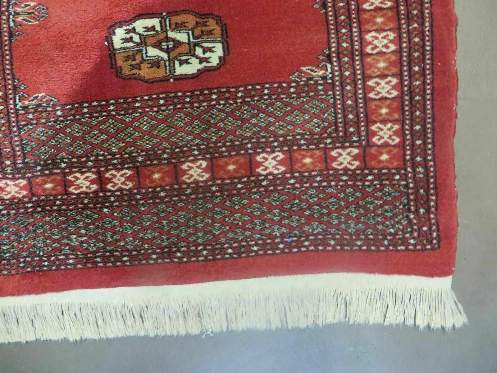 2' 8" X 10' Vintage Handmade Bokhara Turkoman Pakistani Wool Runner Rug Nice by Jewel Rugs