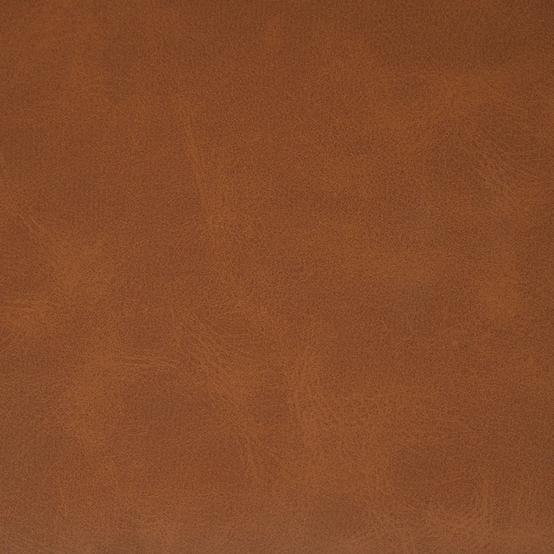 Upholstered PU Leather Ottoman, Solid Wooden Legs by HouseOfZazla