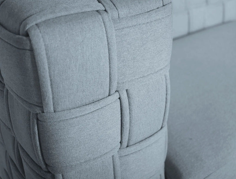 Saree - Chenille Chair - Light Blue by Unique Piece Furniture