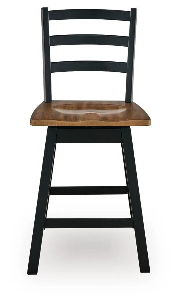 Wildenauer - Swivel Stool (Set of 2) by Unique Piece Furniture