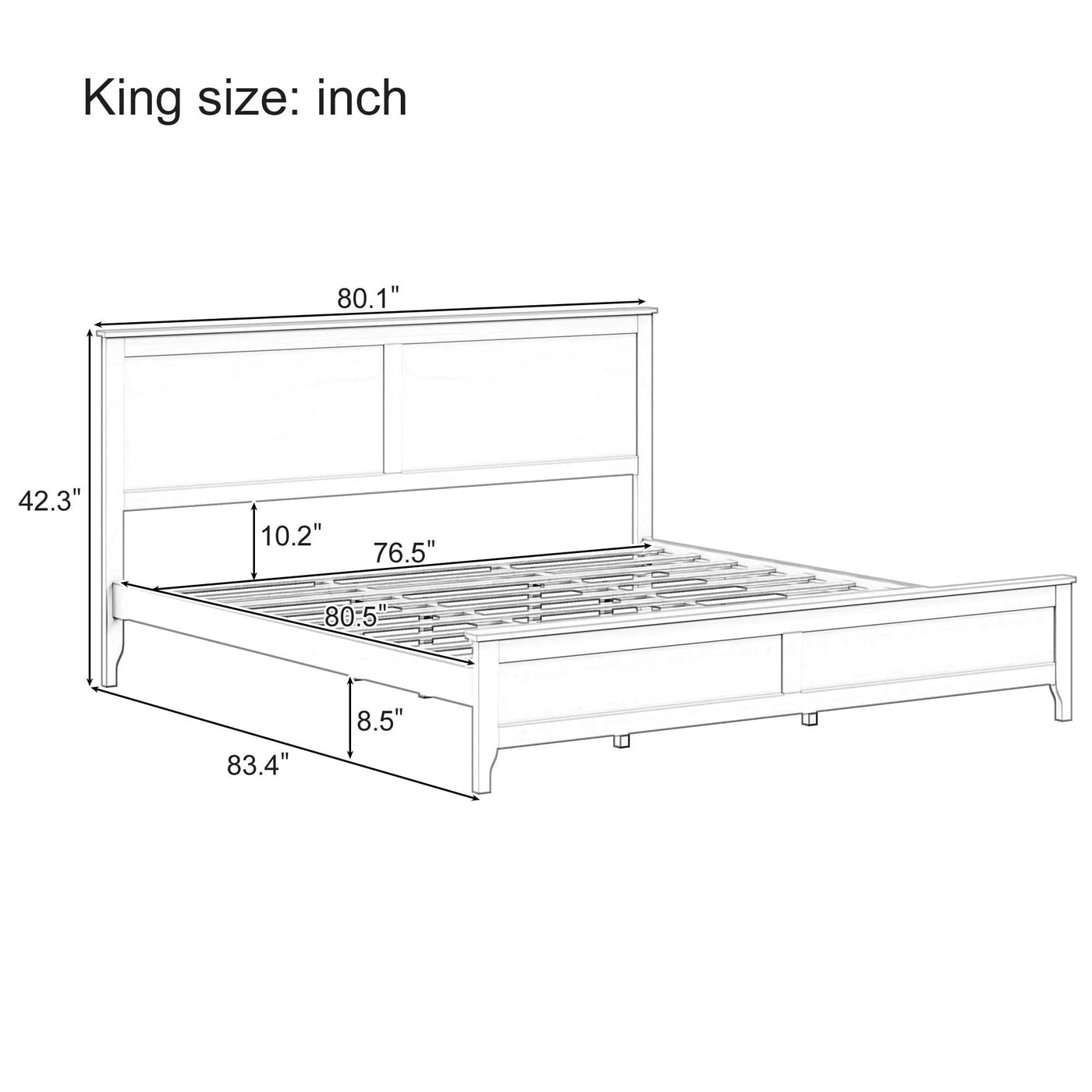 Modern Platform Bed by HouseOfZazla